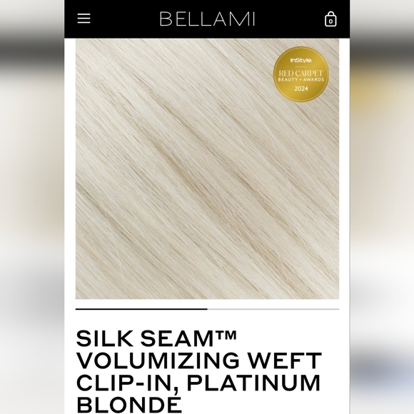 Blonde Hair Extensions with Clips - Picture 2 of 11